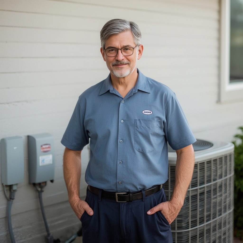 Frank, senior technician at Ridgeline Air and Heat